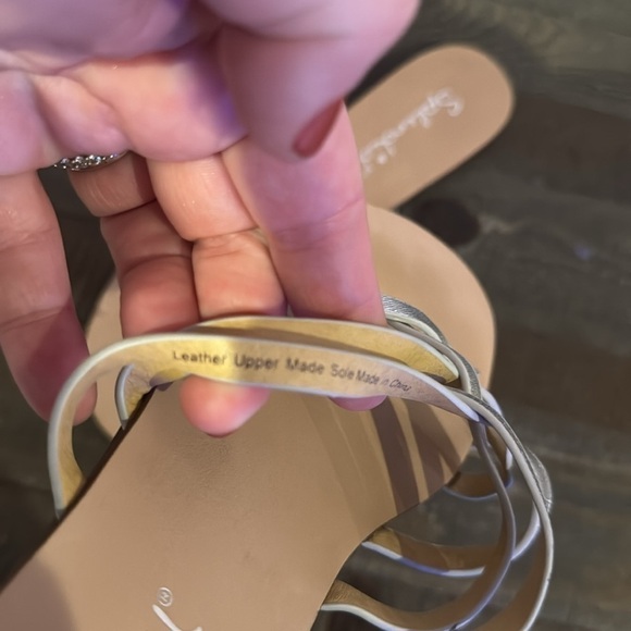 Splendid Silver metallic sandals - Picture 5 of 5